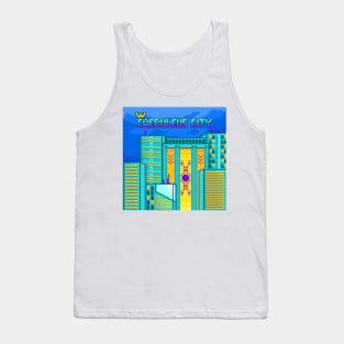 Caeruleus City Pixel Art Tank Top